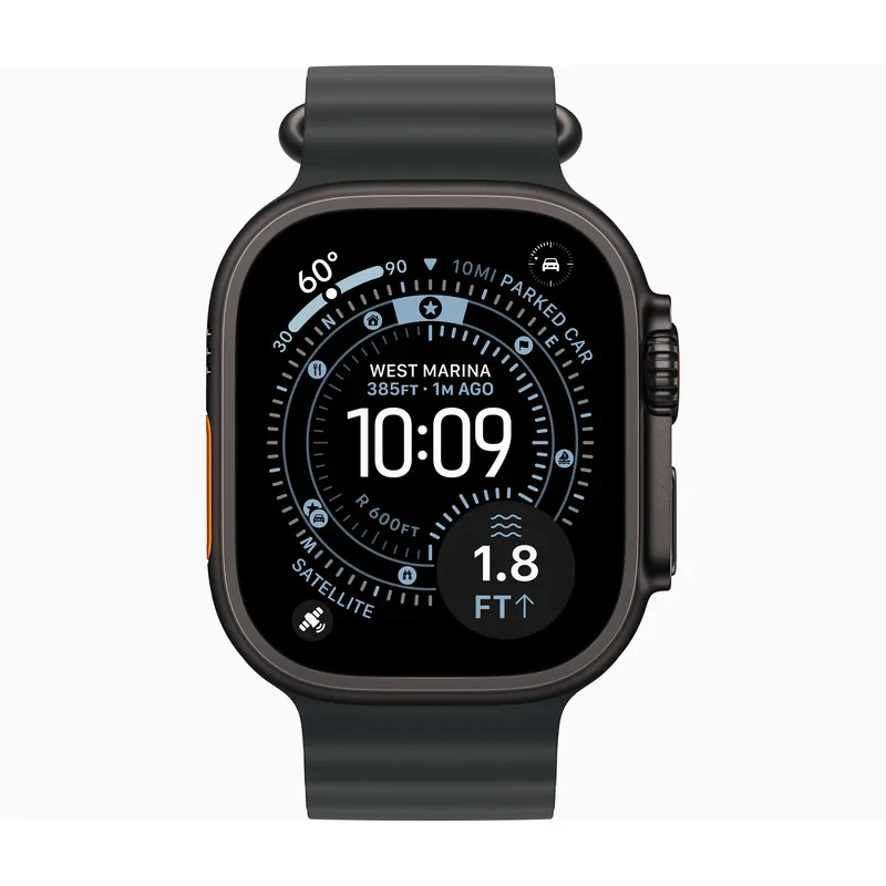 ساعت هوشمند 49 میلی متری اپل مدل Ultra 3 Natural Titanium Case با بند Ocean