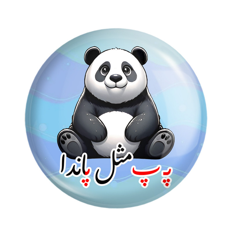 مگنت خندالو مدل جشن الفبای کلاس اول پـ پ مثل پاندا کد 8859 مجموعه 49 عددی