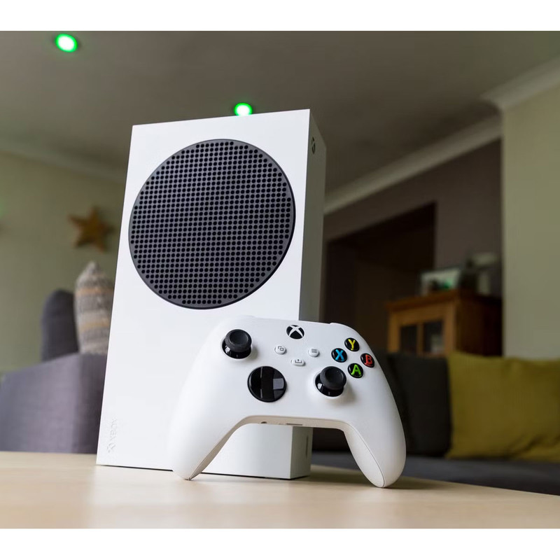 کنسول بازی مایکروسافت مدل Xbox Series S ظرفیت 512 گیگابایت به همراه دسته اضافی