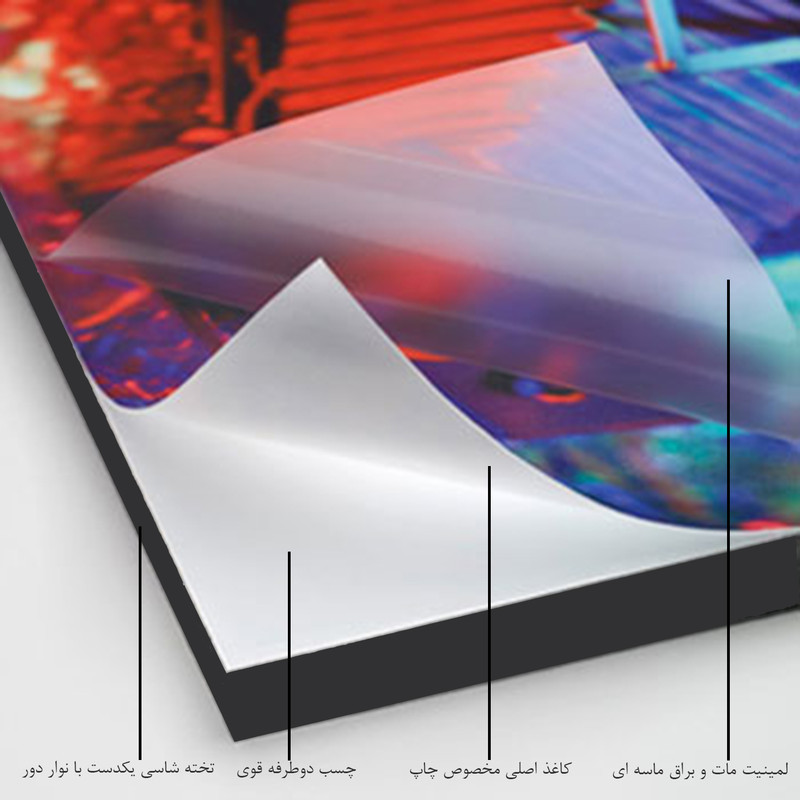 تابلو شاسی طرح دلار مدل سیاه و سفید کد AR3920