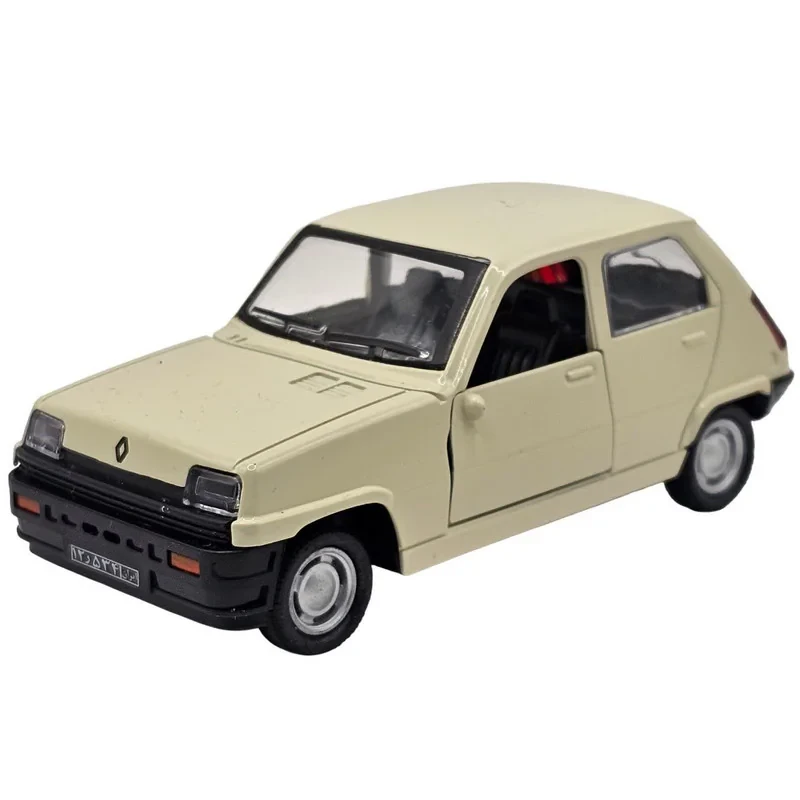 ماکت ماشین ناب سل مدل رنو 5 فلزی عقب کش کد Renault pull back metal car naab005 scale 1:48