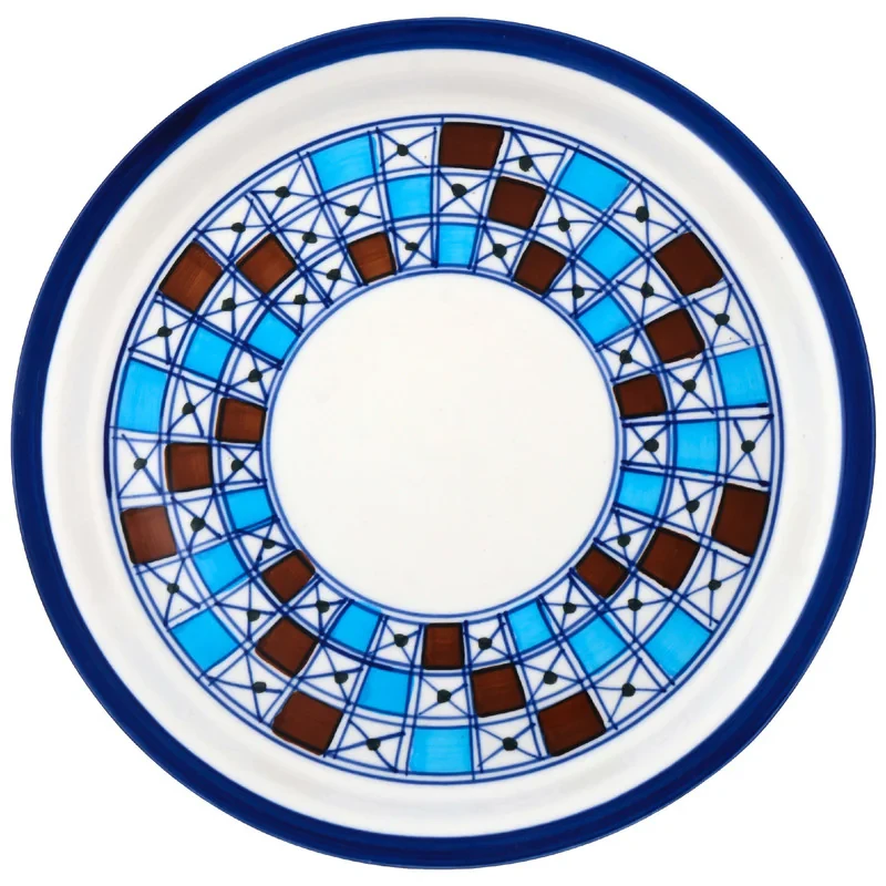 دیس پیتزا چینی میبد مروارید مدل شطرنجی کد PIZZA