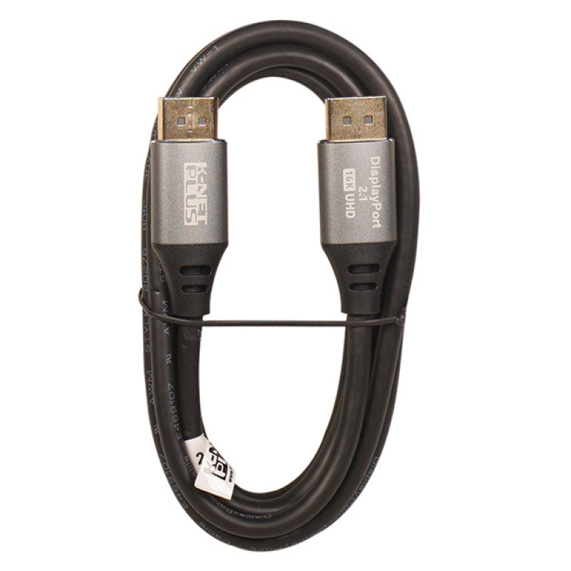 کابل DisplayPort 2.1 کی نت پلاس مدل KP-CDP2118 طول 1.8 متر