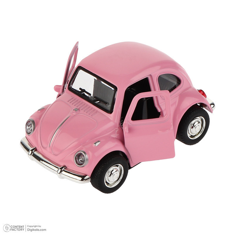 ماشین بازی ناب سل مدل فولکس قورباغه ای فلزی عقبکش کد Metal frog Volkswagen pullback