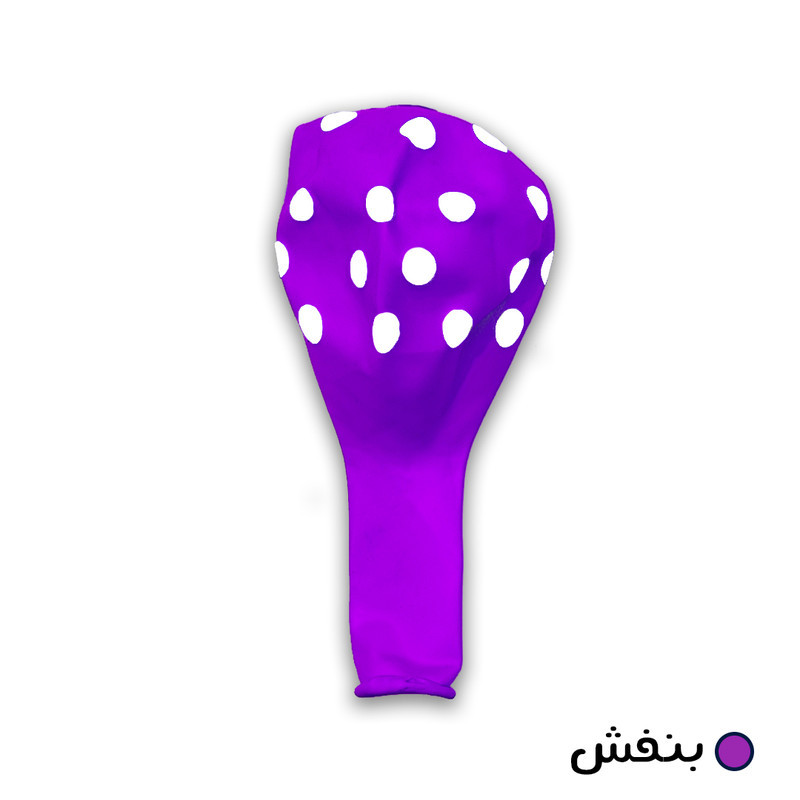 بادکنک مدل خالدار بسته ده عددی