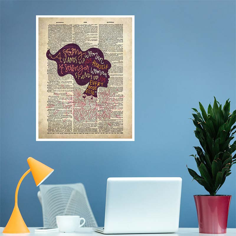پوستر کارنيکا طرح روزنامه وینتج Vintage Newspaper کد 22776 مجموعه 8 عددی