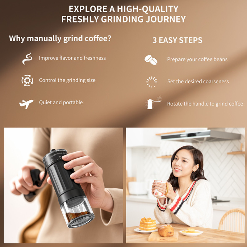 آسیاب دستی قهوه کی ال تی مدل Manual Coffee Grinder