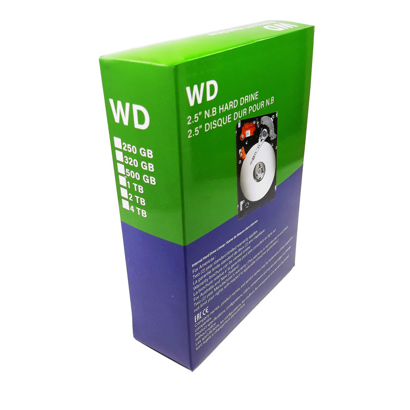 هارد دیسک اینترنال وسترن دیجیتال مدل WD500G ظرفیت 500 گیگابایت