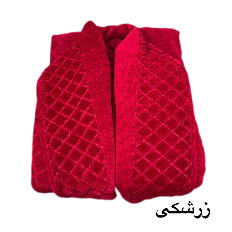حوله پالتویی آقای کاریزما مدل شطرنجی سایز 135