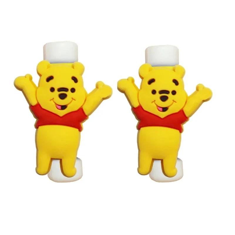 محافظ کابل شارژ و هندزفری مدل Bear003 بسته دو عددی