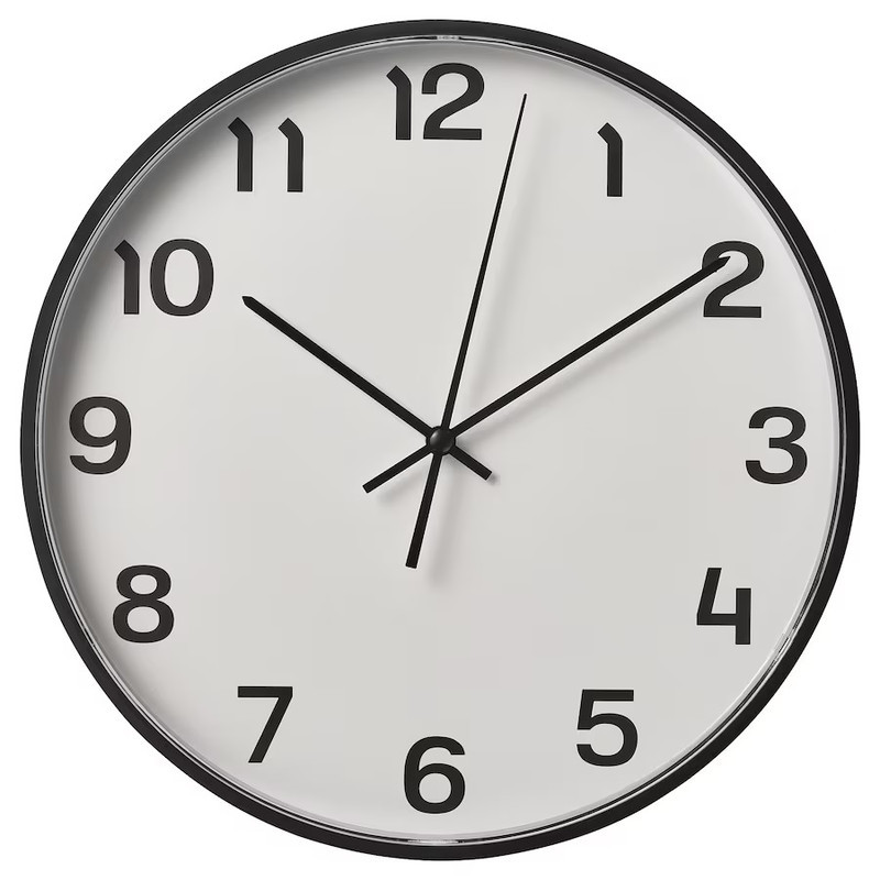 ساعت دیواری ایکیا مدل PLUTTIS