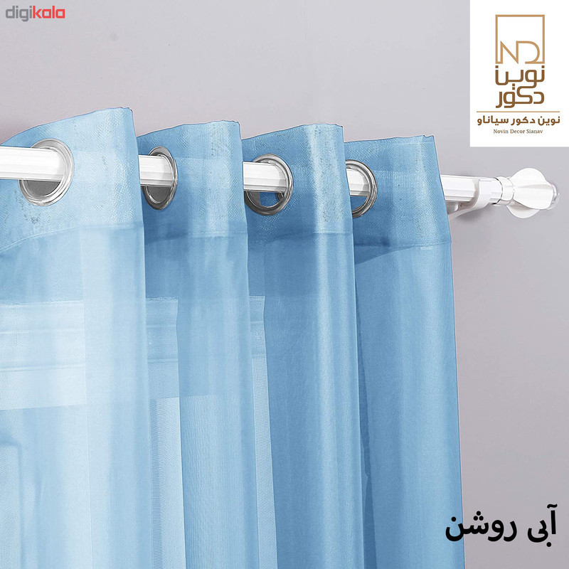 پرده نوین دکور سیاناو مدل ND500 سایز 280 × 140 سانتی متر