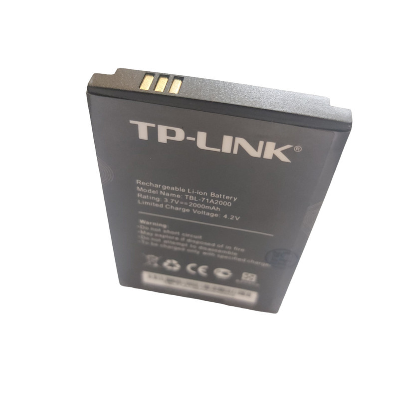 باتری لیتیومی تی پی-لینک مدل TBL-71A2000 ظرفیت 2000 میلی آمپر مناسب برای مودم قابل حمل تی پی لینک M7200M7300M7000M5250M5350