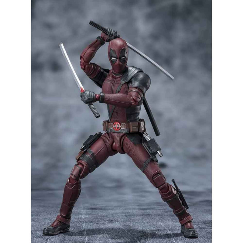 اکشن فیگور مدل ددپول طرح Deadpool SHF ارتفاع 15 سانتی متر