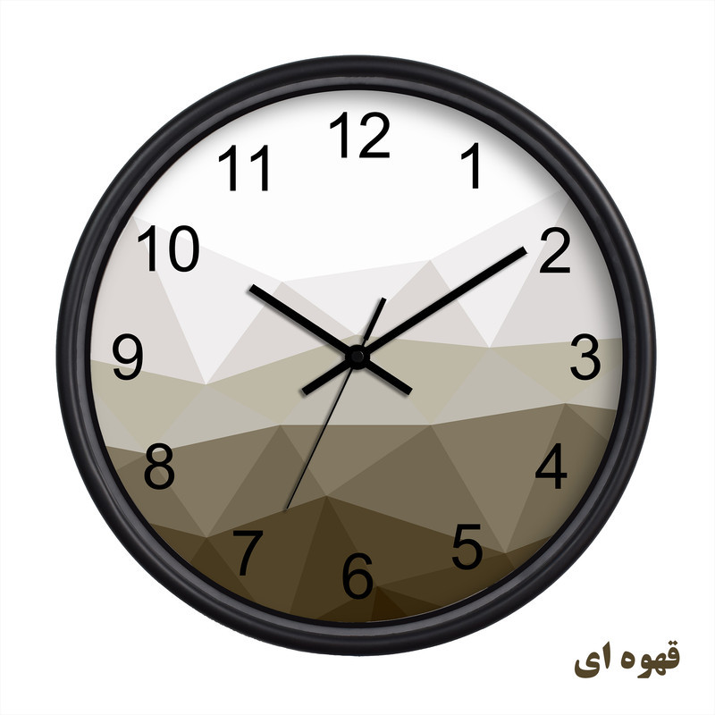 ساعت دیواری سال بردز مدل چند ضلعی CW-172