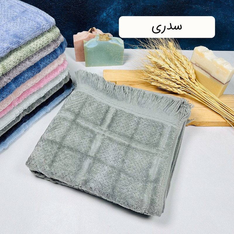 حوله دست و صورت طرح مارتا سایز 45×80 سانتی متر