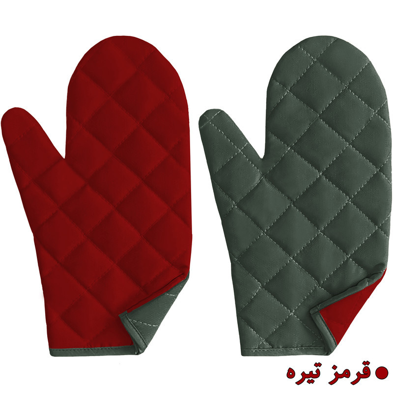 دستکش فر راولا کد N109 مجموعه 2 عددی