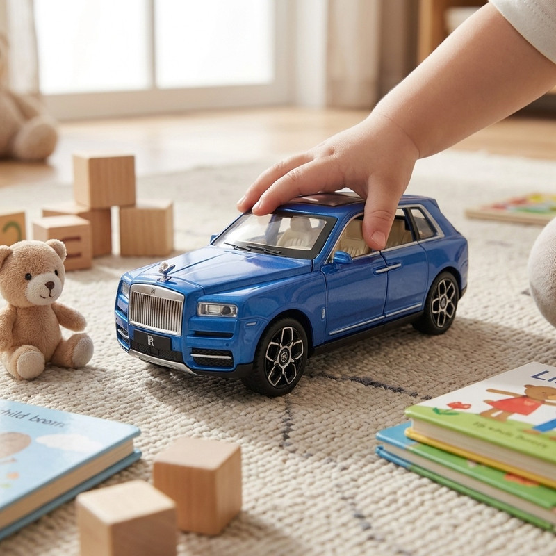 ماشین بازی مدل Rolls Royce Cullinan دودزا