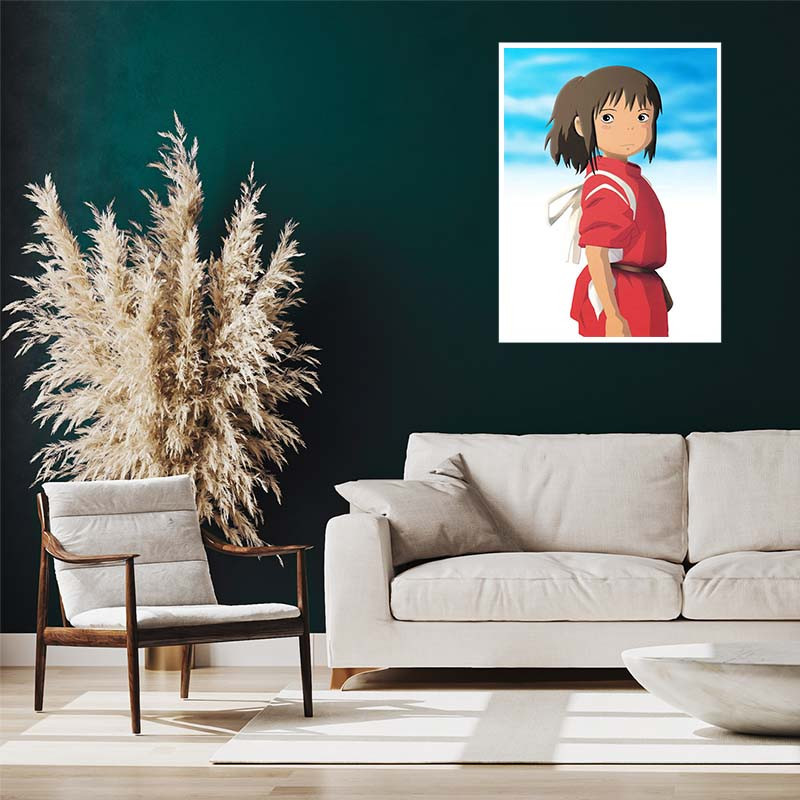 پوستر کارنيکا طرح شهر ارواح Spirited Away کد 18413 مجموعه 8 عددی