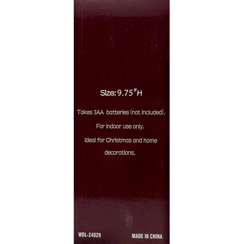 گوی موزیکال مدل پمپی طرح فانوس آدم برفی و کریسمس کد P4180