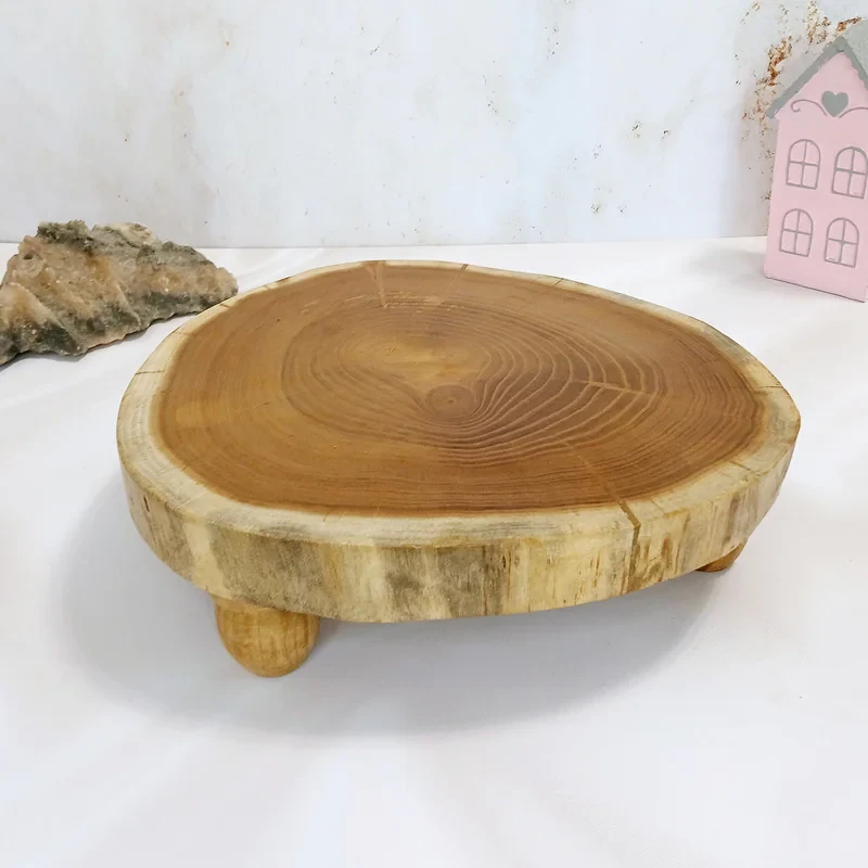تخته سرو چوبی مدل پایه دار کد S101