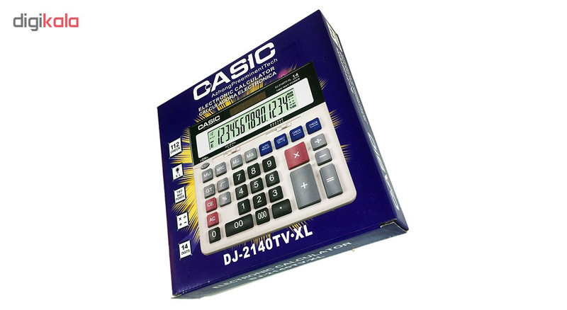 ماشین حساب کاسیک مدل DJ-2140TV.XL