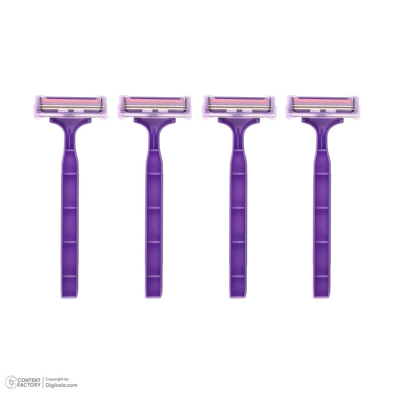 خود تراش مستر شیو مدل SOFT2 FLEX بسته 4 عددی