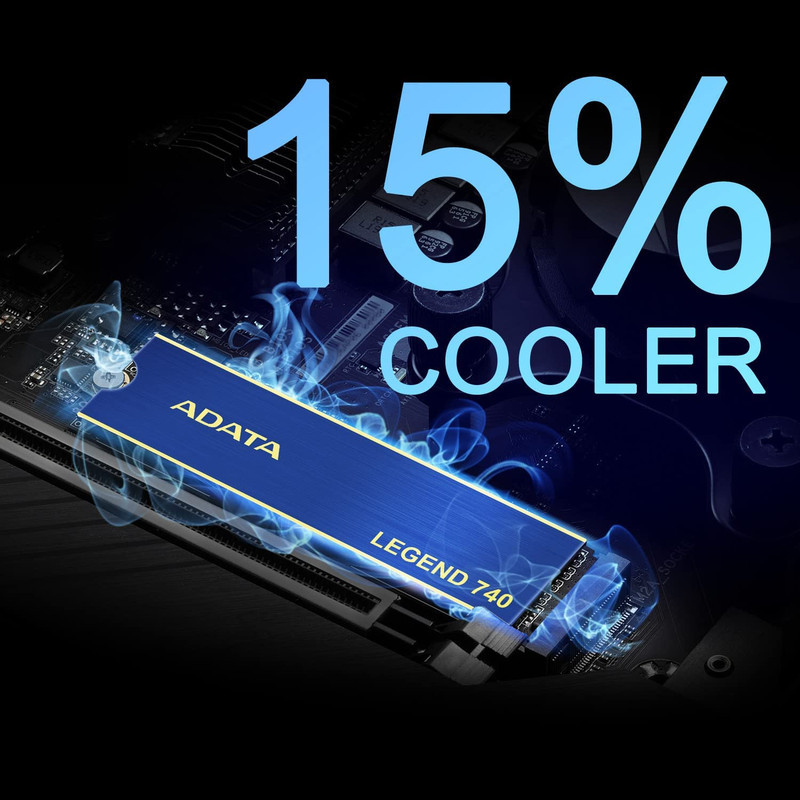 اس اس دی اینترنال ای دیتا مدل LEGEND 700 PCIe Gen3 x4 M.2 2280 ظرفیت 512 گیگابایت