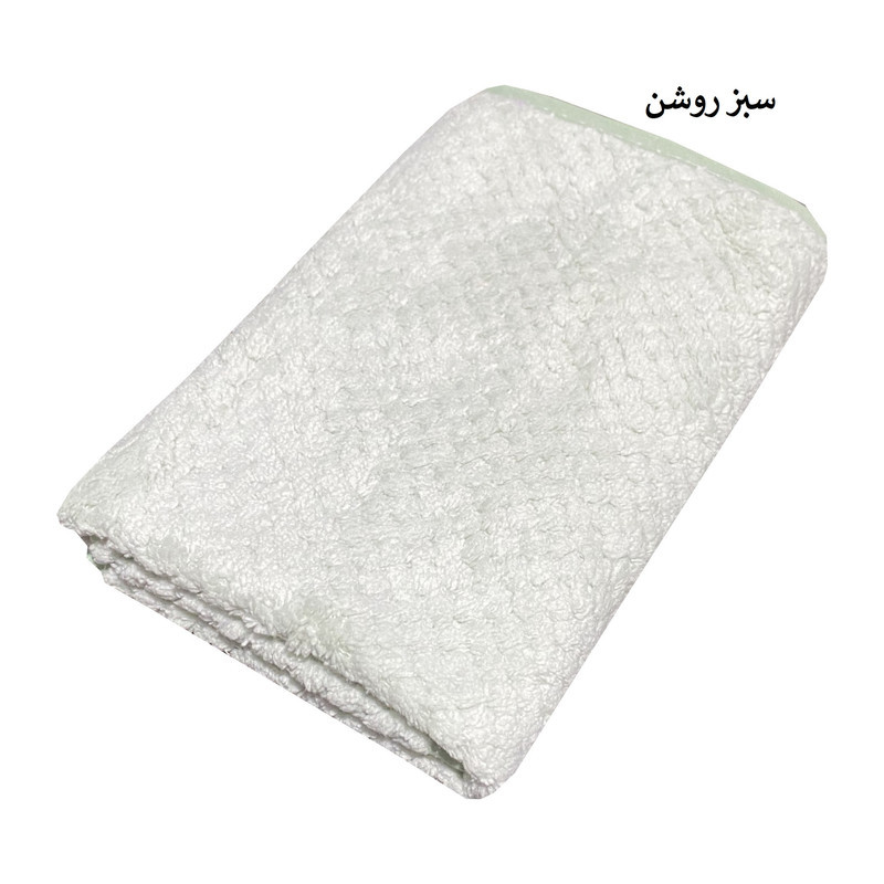 حوله دستی شایسته مدل نسترن سایز 40X40 سانتی متر