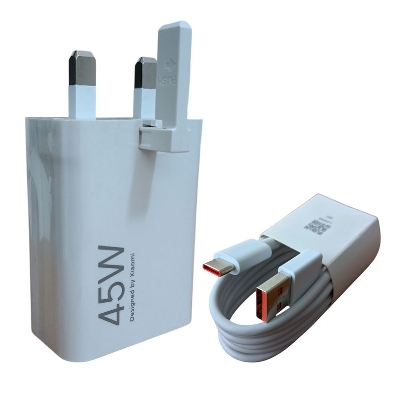 شارژر دیواری ۴۵ وات مدل MDY-17-EG به همراه کابل USB-C