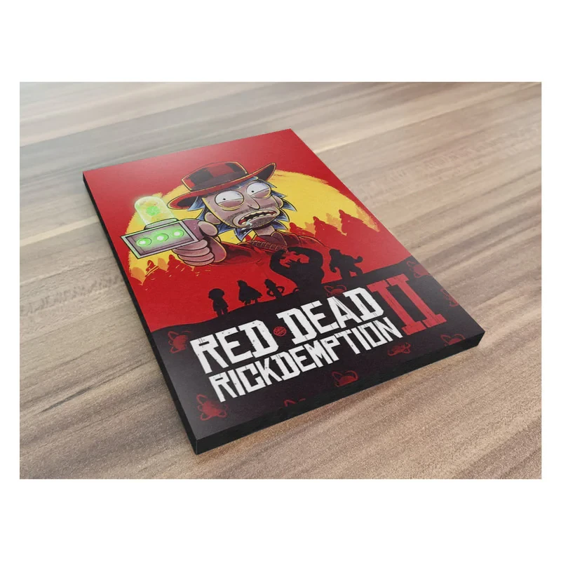 تابلو شاسی گوفی مدل ریک در بازی رد دد ردمشن انیمیشن ریک و مورتی طرح Rickdemption کد RED21