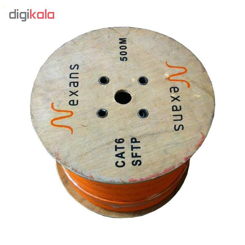کابل شبکه CAT6 نگزنس مدل 6SFTP طول 500 متر