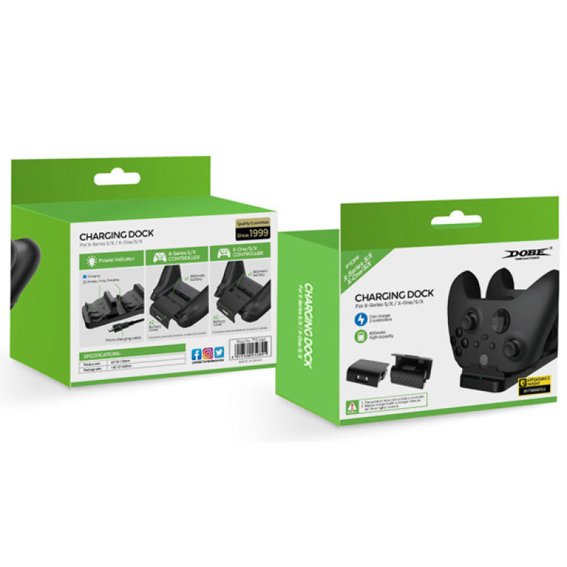 پایه شارژر دسته بازی دابی مدل TYX-532X مناسب برای Xbox Series SX