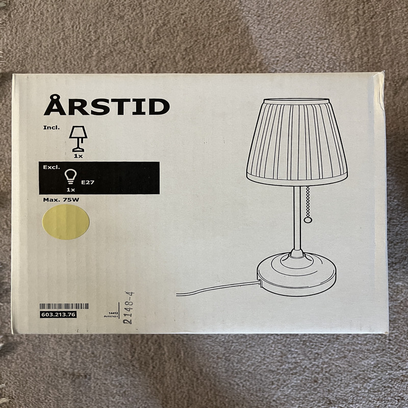 آباژور رومیزی ایکیا مدل ARSTID