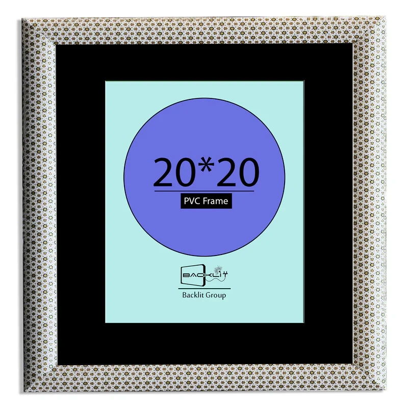 قاب عکس بکلیت طرح خاتم مدل پاسپارتو B-20x20