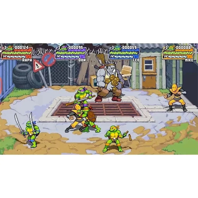 بازی Teenage Mutant Ninja Turtles Shredder's Revenge مخصوص PS5