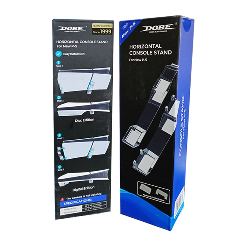 پایه افقی PS5 دابی مدل  TP5-3582 Transparent