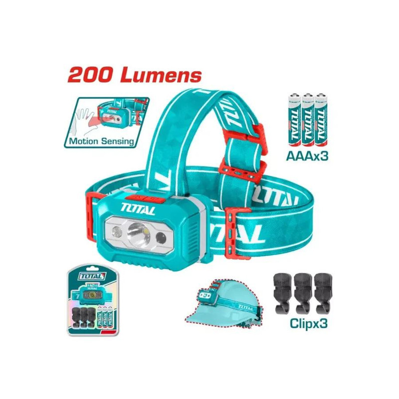 چراغ پیشانی توتال مدل THL013AAA6