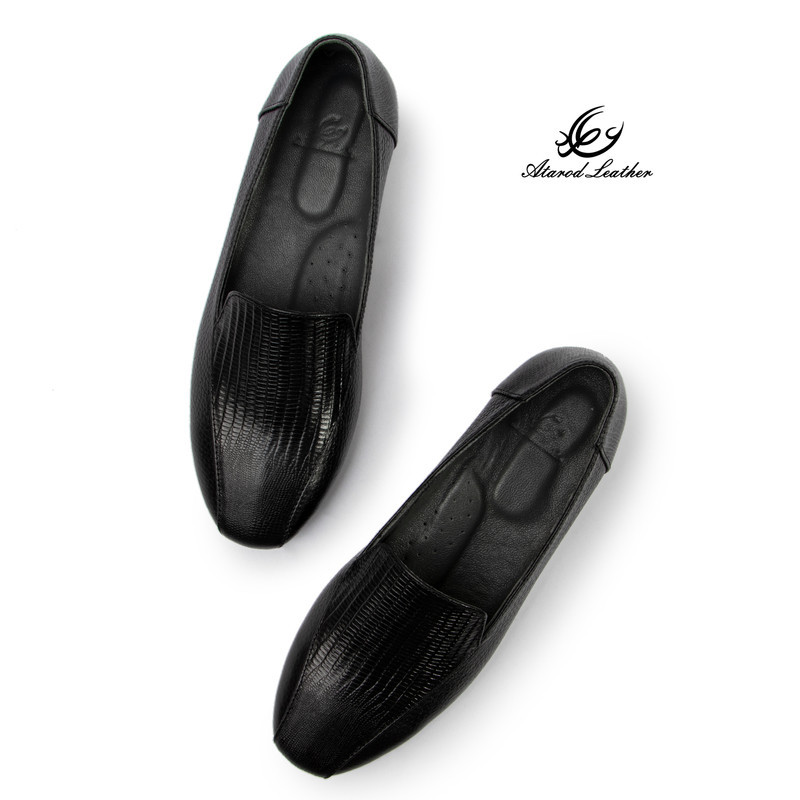 کفش زنانه چرم عطارد مدل چرم طبیعی کد SH341