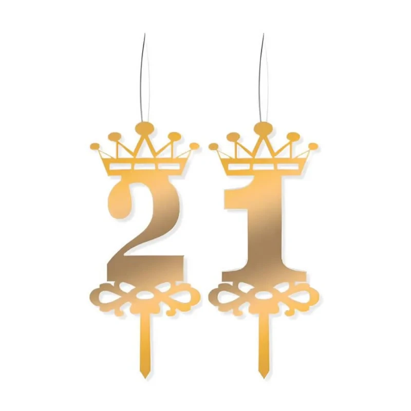 شمع تولد مدل عدد مجموعه 2 عددی