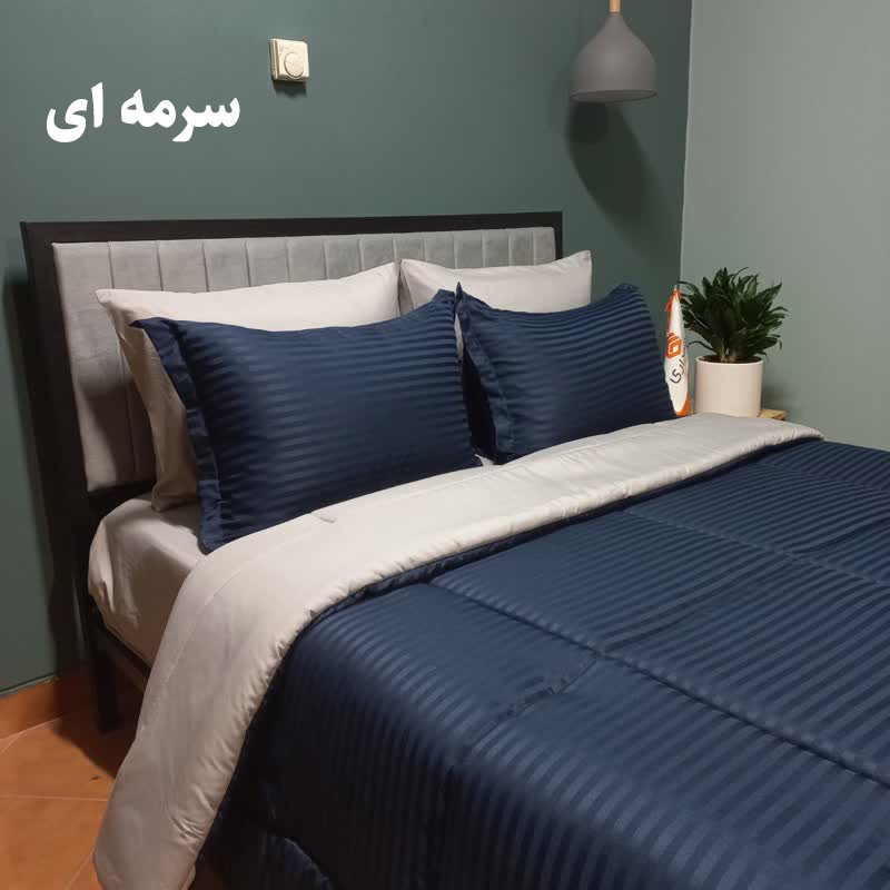 سرویس روتختی چیداری مدل هتلی دورو کد d160 دونفره 6 تکه