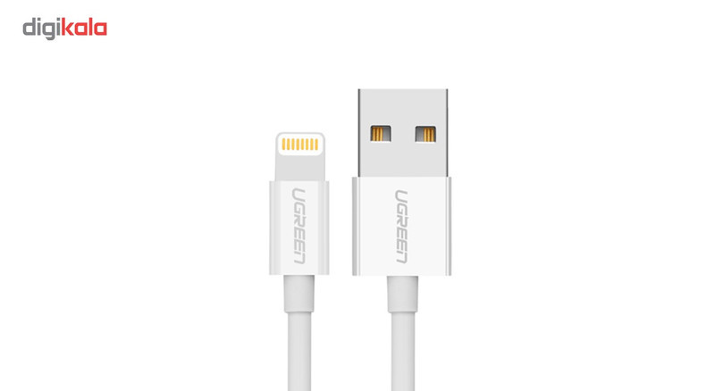 کابل تبدیل USB به لایتنینگ یوگرین مدل US155 طول 2 متر