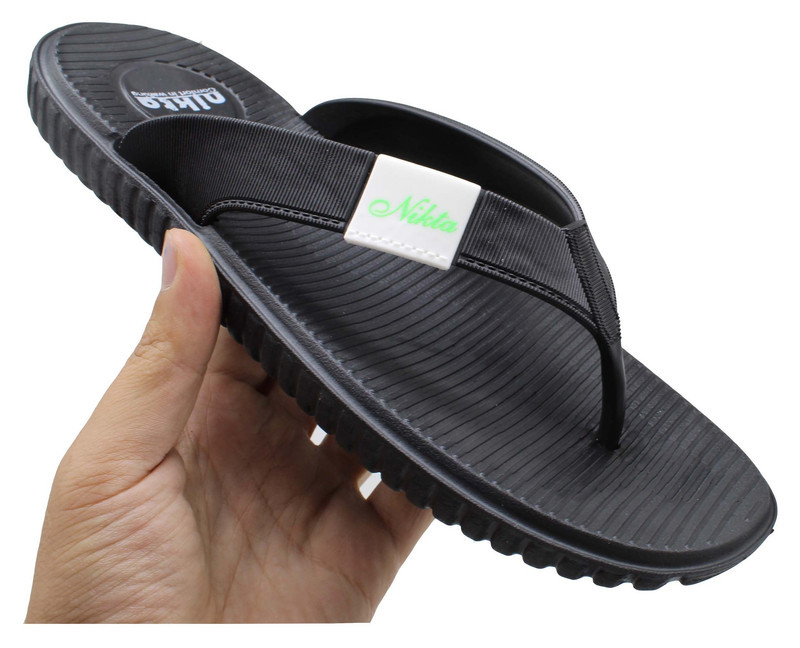 دمپایی لاانگشتی مردانه نیکتا مدل K1-149-BK