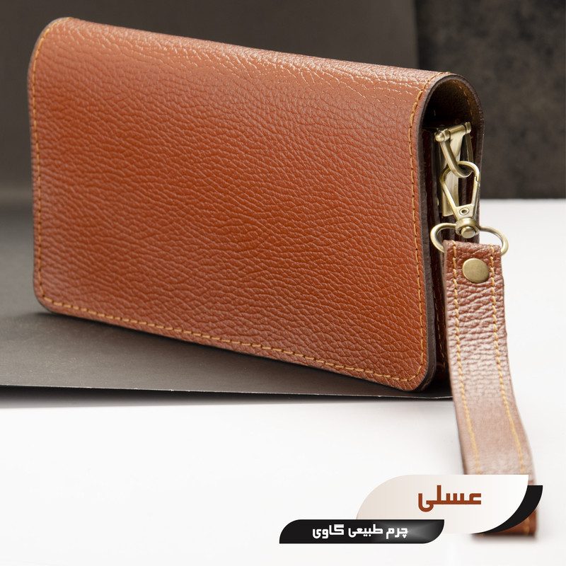 کیف دستی چرم عطارد مدل K09