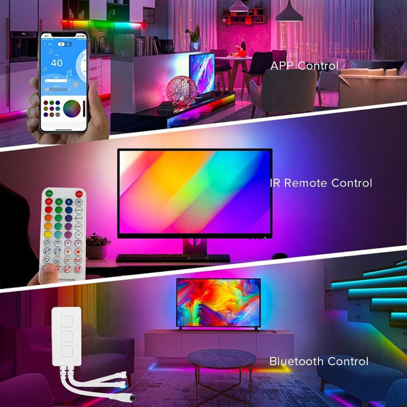 ریسه ال ای دی RGB مدل Modern moods طول 10 متر