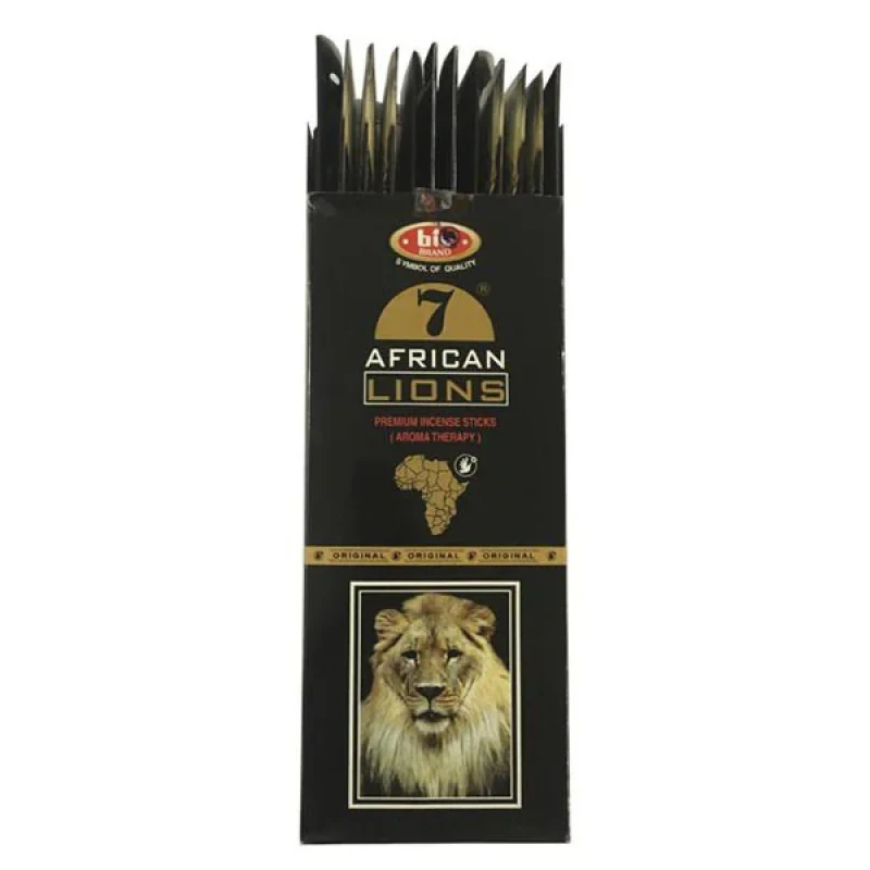 عود بیک مدل African Lions کد 555- 12 بسته 20 عددی
