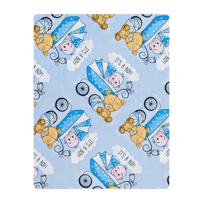 ملحفه کودک آدنو مدل Baby کد CH163 سایز 100x150 سانتی متر