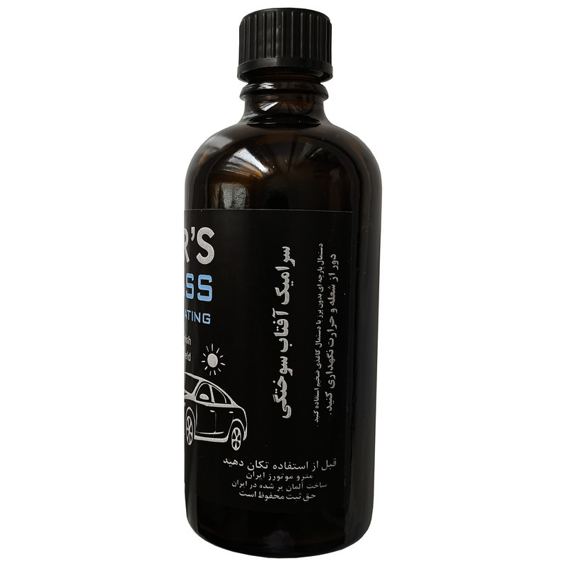 محلول سرامیک رفع آفتاب سوختگی خودرو ام موتورز مدل  Liquid Glass G8 حجم 80 میلی لیتر