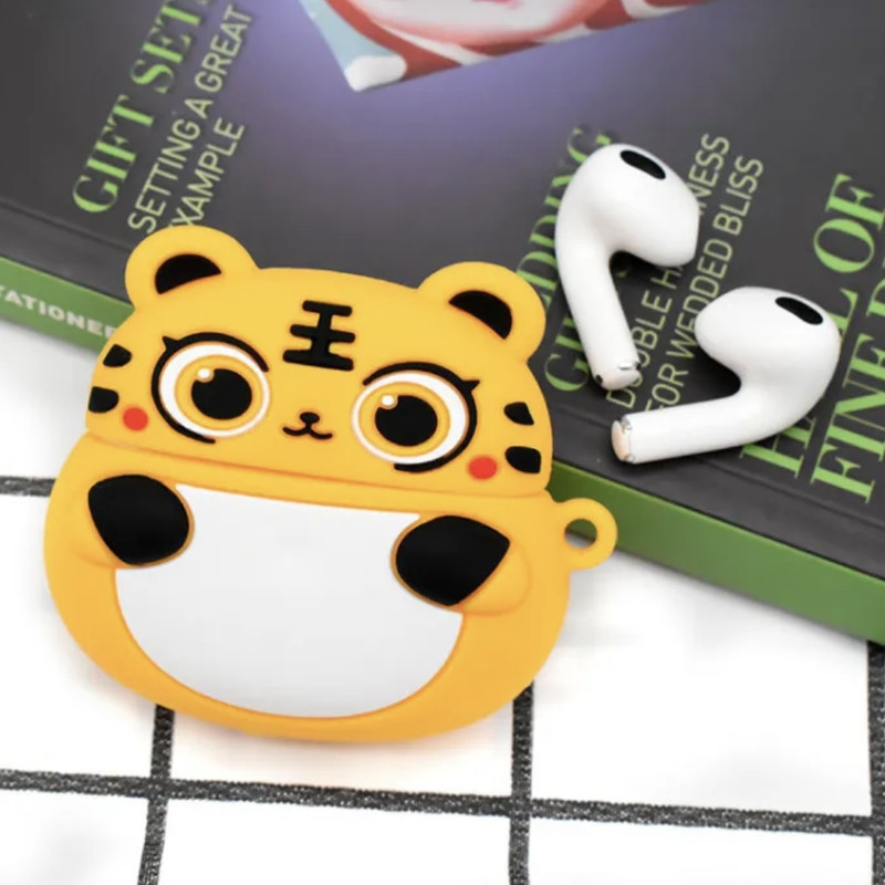 کاور طرح ببر Tiger کارتونی مناسب برای کیس اپل ایرپاد پرو