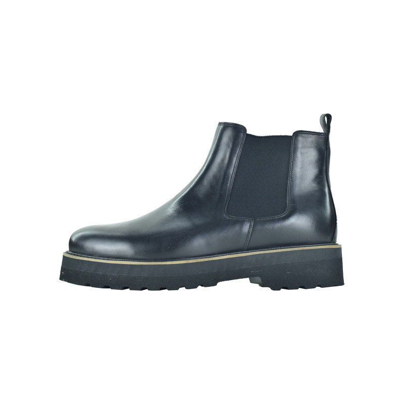 نیم بوت مردانه کرمانی مدل چرم طبیعی دستدوز کد 662